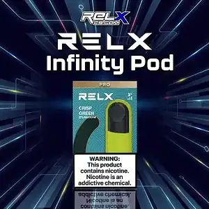 relx infinity pod- crisp green