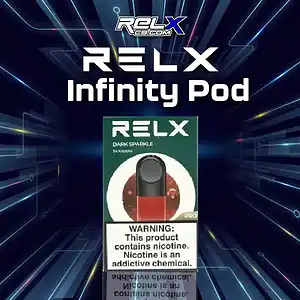 relx infinity pod-dark sparkle