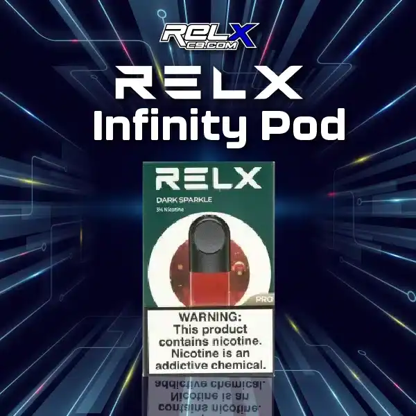 relx infinity pod-dark sparkle