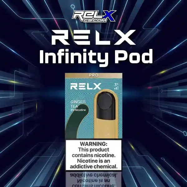 relx infinity pod-ginger tea