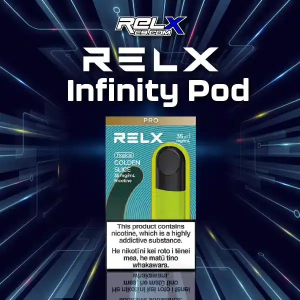 relx infinity pod-golden slice