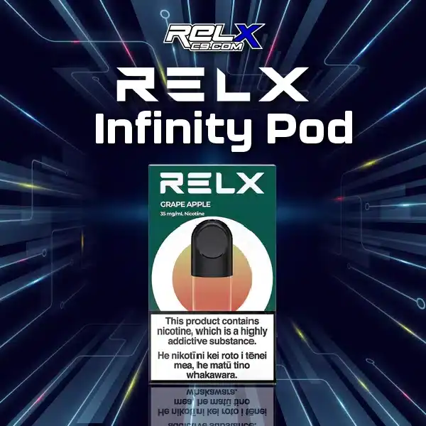 relx infinity pod-grape apple