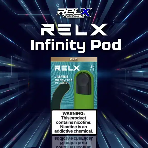 relx infinity pod-jasmine green