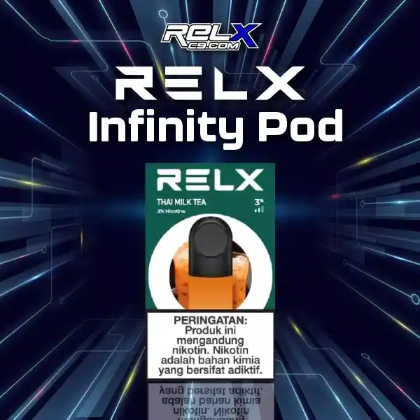 relx infinity pod-thai milk tea