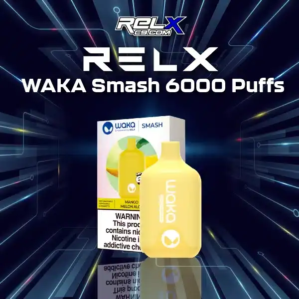 waka smash 6000 puffs-mango melon