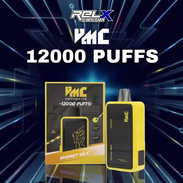 vmc disposable pod 1200 puffs honey milk