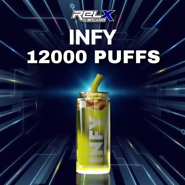 Infy 12000 puff กลิ่นลูกอมกล้วย หวานหอมอร่อยลงตัว ไม่เหมือนใคร
