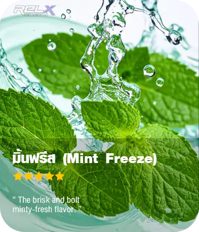 หัวพอตกลิ่นมิ้นต์ฟรีส เย็นจี๊ดถึงใจ สดชื่นขั้นสุด สายเย็นต้องมีติดตัว