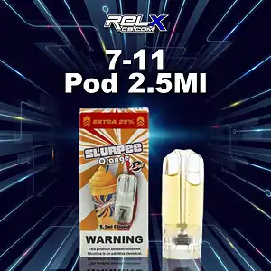 หัวพอต 7-11 2.5 ml กลิ่นส้มเย็นซ่า สดชื่นเปรี้ยวหวานเหมือนสเลอปี้