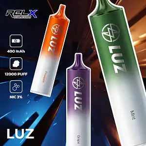 Luz 12K พอตใช้แล้วทิ้งรุ่นใหม่ ใช้งานง่าย ให้กลิ่นชัด